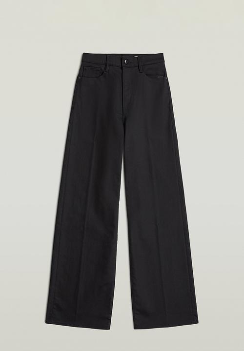 G-STAR - Deck 2.0 High Loose Wmn - neo black denim