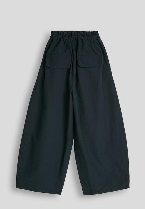Pop Candy - Panelled wide leg pants - navy