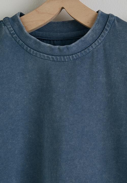 Pop Candy - Crew neck tee & shorts - dark blue