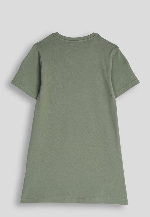 POLO - Girls Gwen Tshirt Dress - Thyme