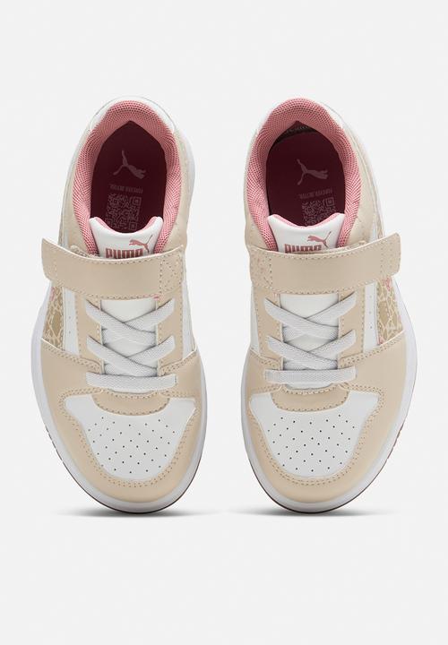PUMA - Rebound Slam Lo Winter Safari Ac+ Ps - Silver Fog-Birch-Puma White