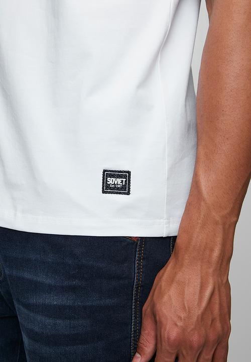 SOVIET - Crew Neck T-Shirt - White