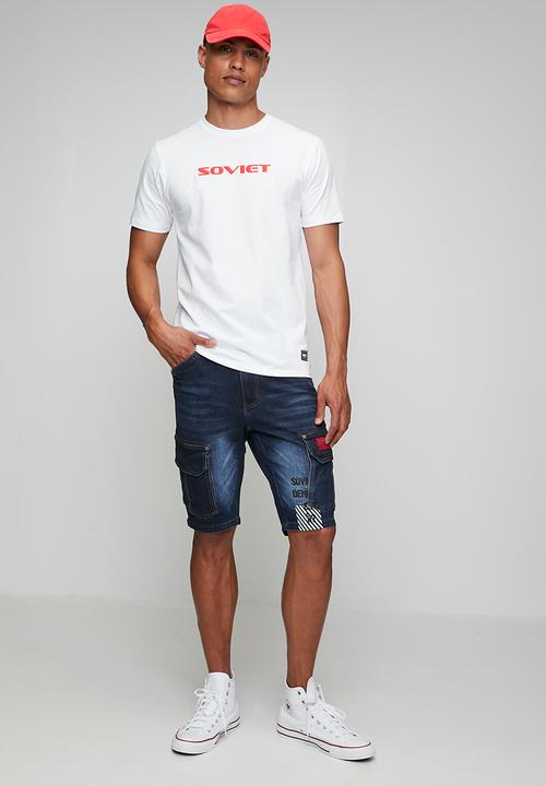 SOVIET - Crew Neck T-Shirt - White