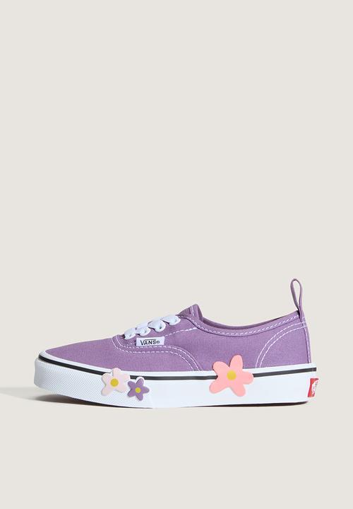 Vans - Authentic elastic lace flower-frt - prism purple