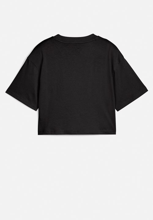 PUMA - Ess No. 1 Logo Short Length Tee G - Puma Black