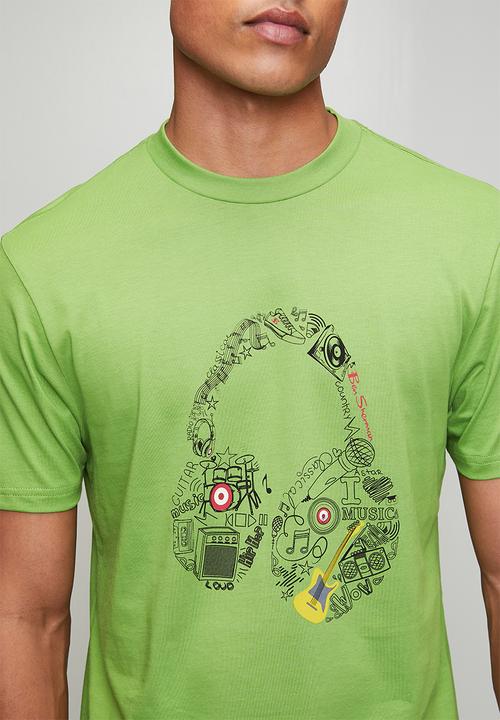 Ben Sherman - Typography Headphones - Piquant Green