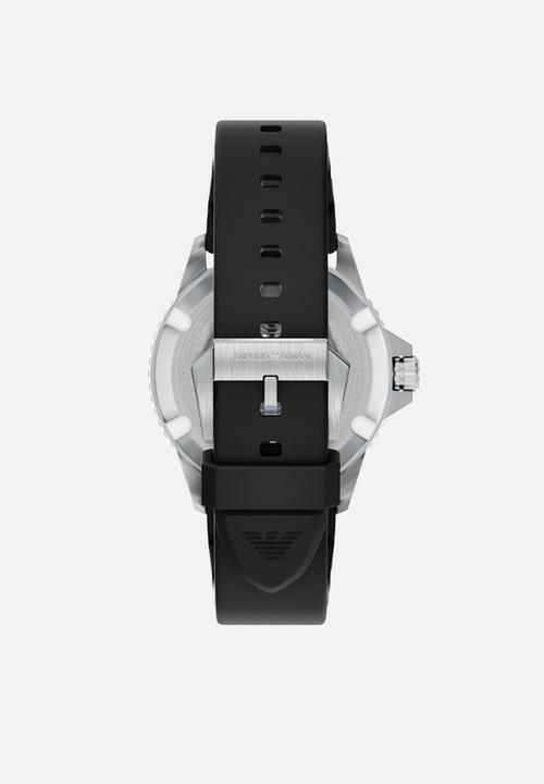 Armani - Armani  AR11788 World Explorer- Silver & Black