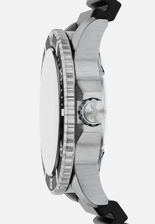 Armani - Armani  AR11788 World Explorer- Silver & Black