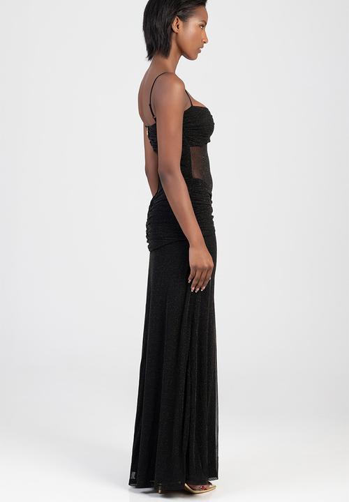 SISSY BOY - Electric Energy Maxi Dress - Black/Gold