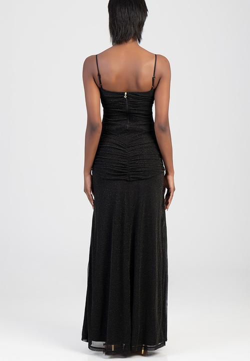 SISSY BOY - Electric Energy Maxi Dress - Black/Gold