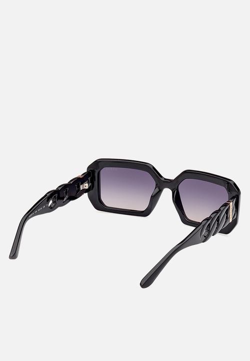 GUESS - Guess Sunglass & Case W0001 GU00110-01B-54 - Shiny Black