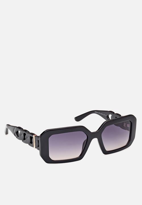 GUESS - Guess Sunglass & Case W0001 GU00110-01B-54 - Shiny Black