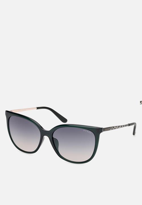 GUESS - Guess Sunglass & Case W0001 GU00150H-96P-59 - Shiny Green