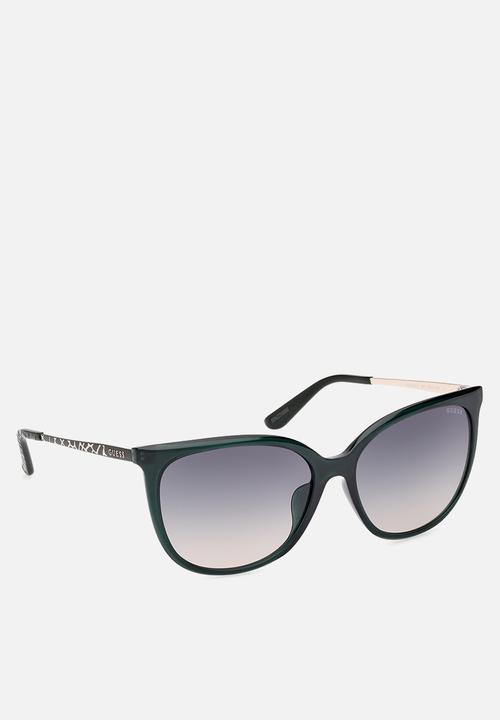 GUESS - Guess Sunglass & Case W0001 GU00150H-96P-59 - Shiny Green