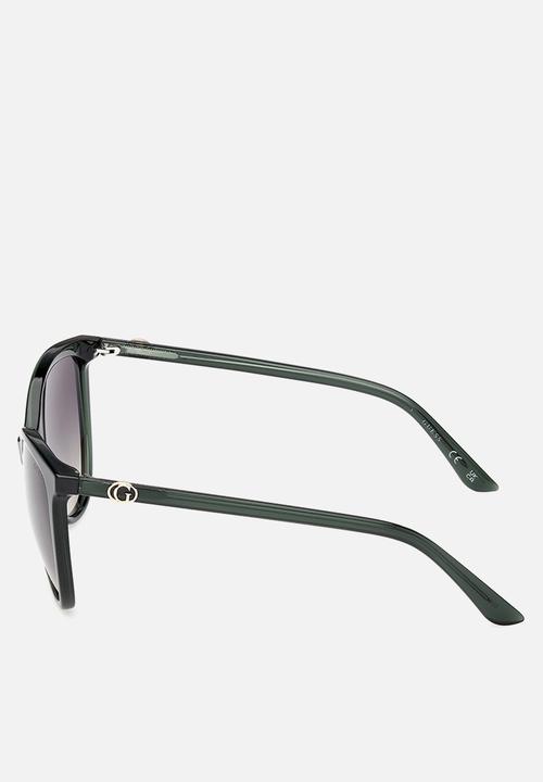 GUESS - Guess Sunglass & Case W0001 GU00256-96P-58 - Shiny Green