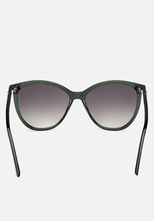 GUESS - Guess Sunglass & Case W0001 GU00256-96P-58 - Shiny Green