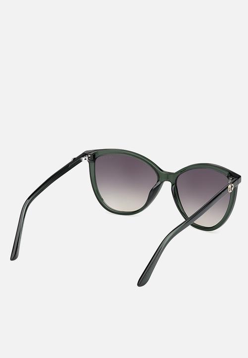 GUESS - Guess Sunglass & Case W0001 GU00256-96P-58 - Shiny Green