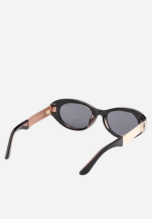 GUESS - Guess Sunglass & Case W0001 GU00261H-01A-52 - Shiny Black