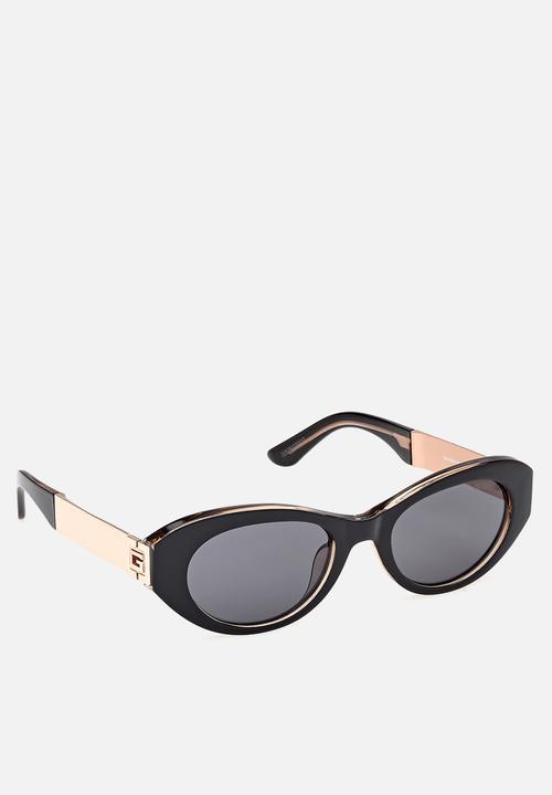 GUESS - Guess Sunglass & Case W0001 GU00261H-01A-52 - Shiny Black