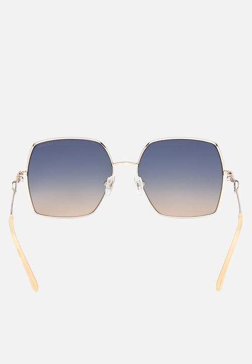 GUESS - Guess Sunglass & Case W0001 GU00285-32W-58 - Gold