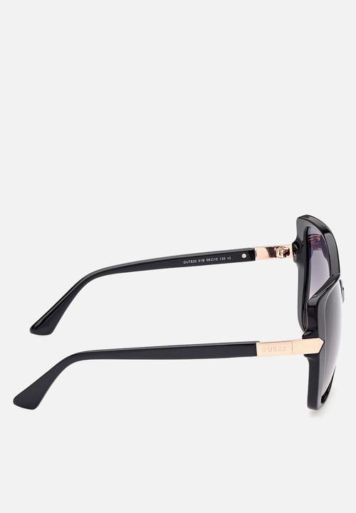 GUESS - Guess Sunglass & Case W0001 GU7820-01B56 - Shiny Black