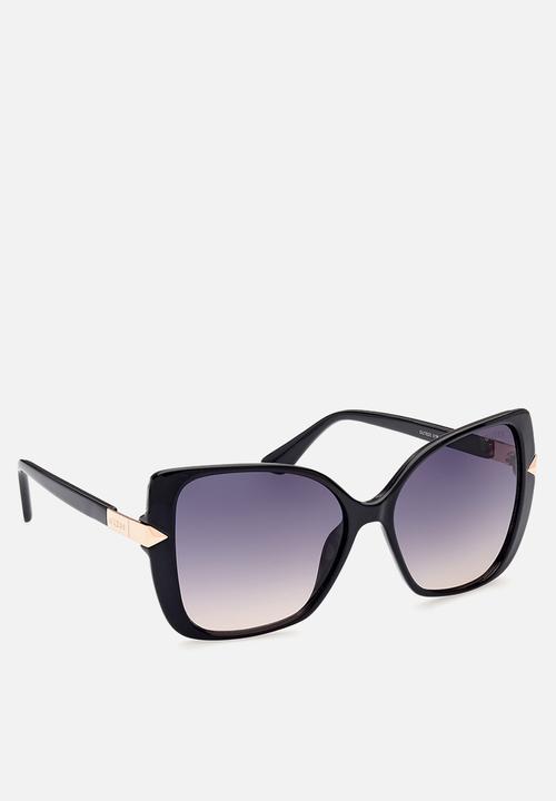 GUESS - Guess Sunglass & Case W0001 GU7820-01B56 - Shiny Black