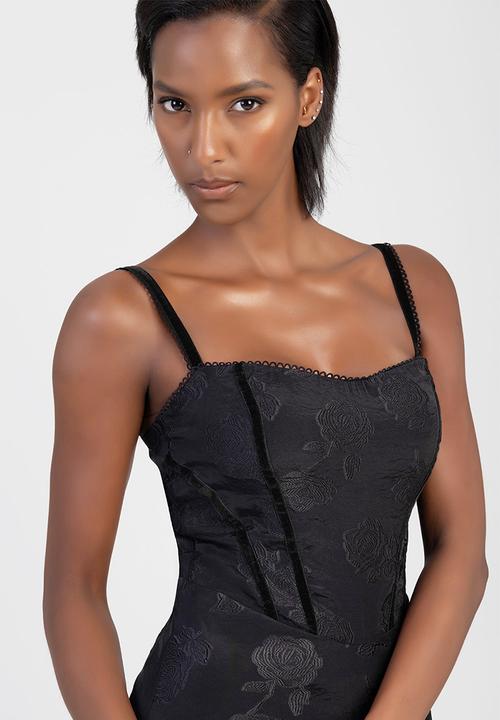 SISSY BOY - The Heart Wants Maxi Dress - Black