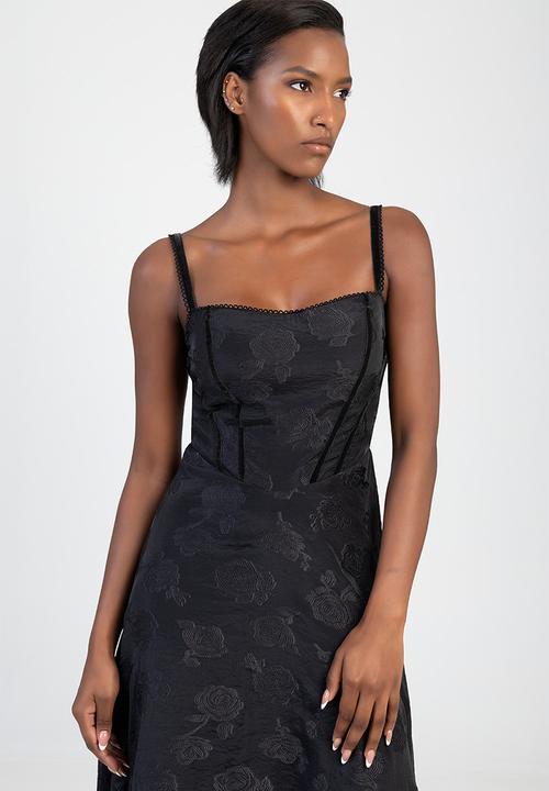 SISSY BOY - The Heart Wants Maxi Dress - Black