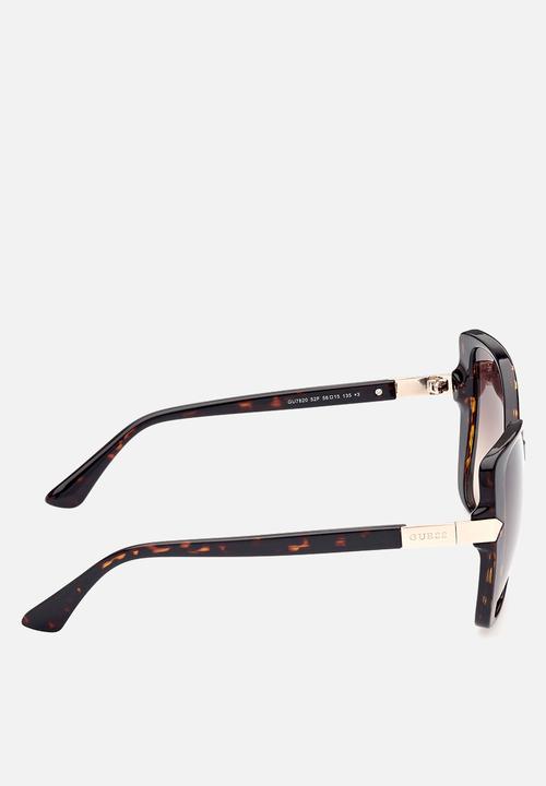GUESS - Guess Sunglass & Case W0001 GU7820-52F56 - Havana