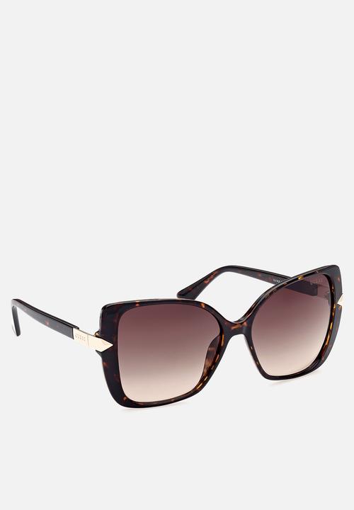 GUESS - Guess Sunglass & Case W0001 GU7820-52F56 - Havana