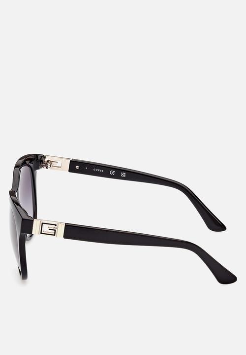 GUESS - Guess Sunglass & Case W0001 GU7850-01B-56 - Shiny Black