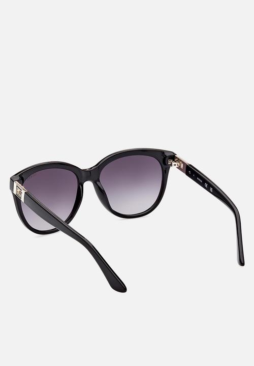 GUESS - Guess Sunglass & Case W0001 GU7850-01B-56 - Shiny Black