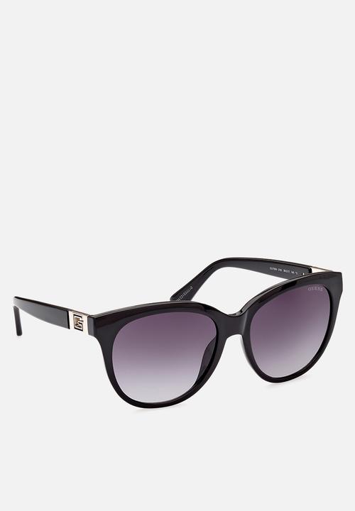 GUESS - Guess Sunglass & Case W0001 GU7850-01B-56 - Shiny Black