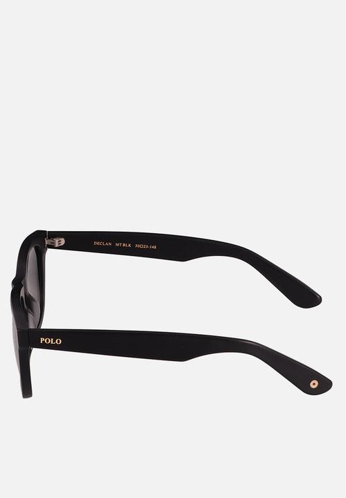 POLO - Polo Sunglass & Case POS-DECLAN-MBLK-50 - Black