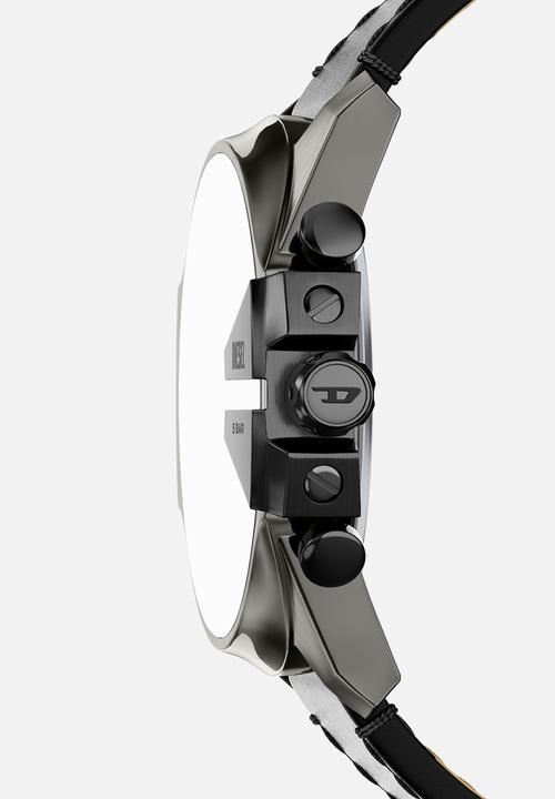 Diesel  - Diesel  DZ4714 Mega Chief Slim- Gunmetal