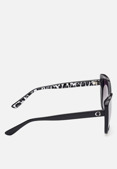 GUESS - Guess Sunglass & Case W0001 GU7828-01B56 - Shiny Black