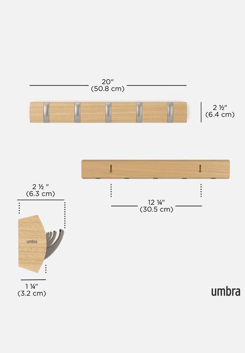 Umbra - Flip 5 Hook - Natural