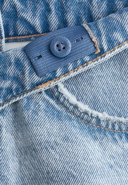 H&M - Relaxed fit denim shorts - light denim blue