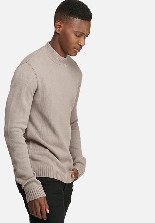 basicthread - High neck chunky knit