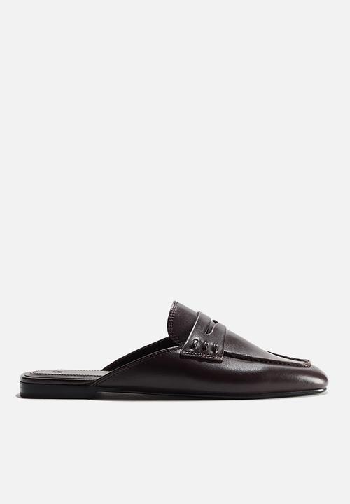 H&M - Loafer mules - dark brown