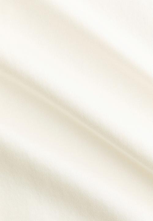 H&M - Batwing-sleeved t-shirt - ivory