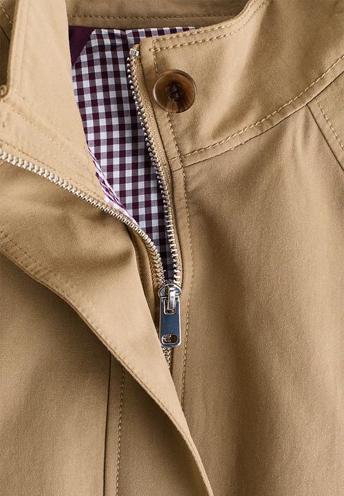 H&M - Cotton twill jacket - dark beige