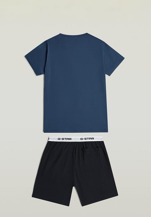 G-STAR - Tee and short set- multi