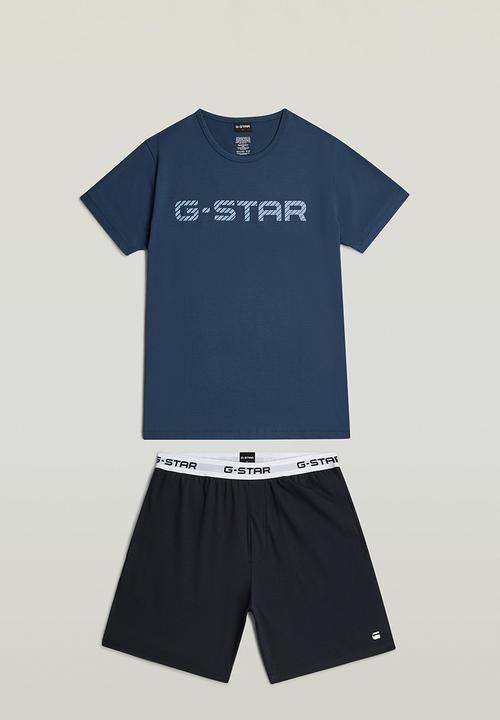 G-STAR - Tee and short set- multi