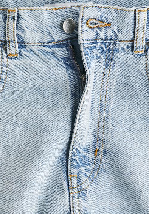 H&M - Wide-leg jeans - light denim blue
