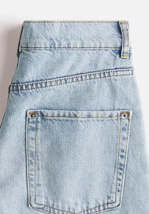 H&M - Wide-leg jeans - light denim blue