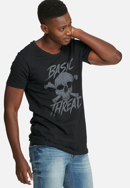 basicthread - Graphic scoop tee