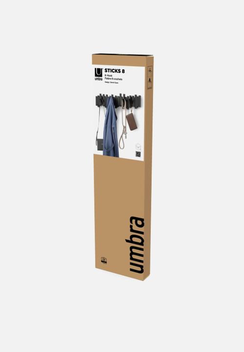 Umbra - Sticks Multi Hook 8 - Black