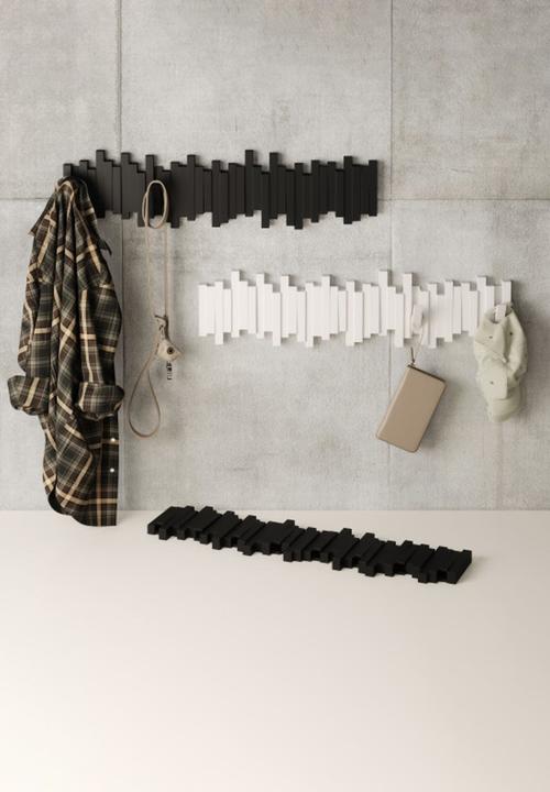 Umbra - Sticks Multi Hook 8 - White