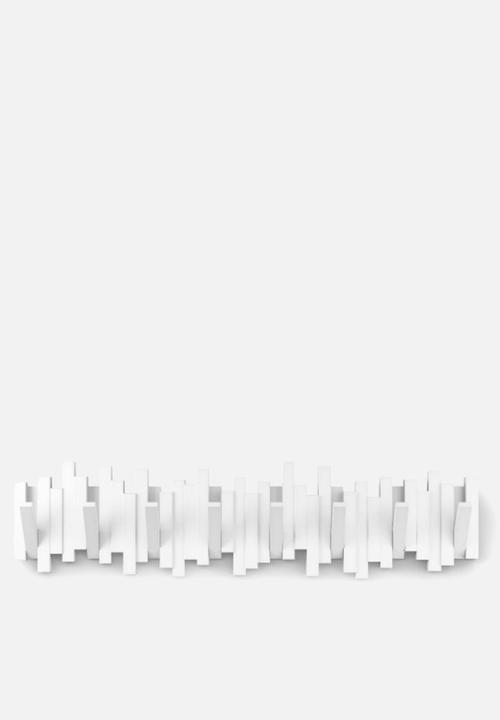 Umbra - Sticks Multi Hook 8 - White